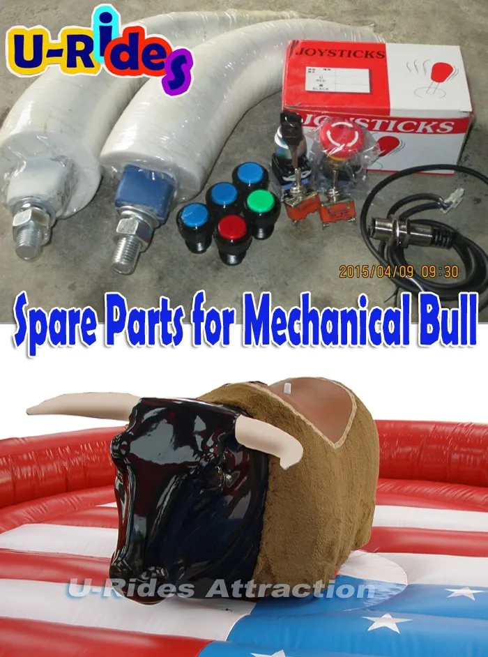 In Stock White Color Mechanical Bull Horns Ox Horn For Mechanical Bull