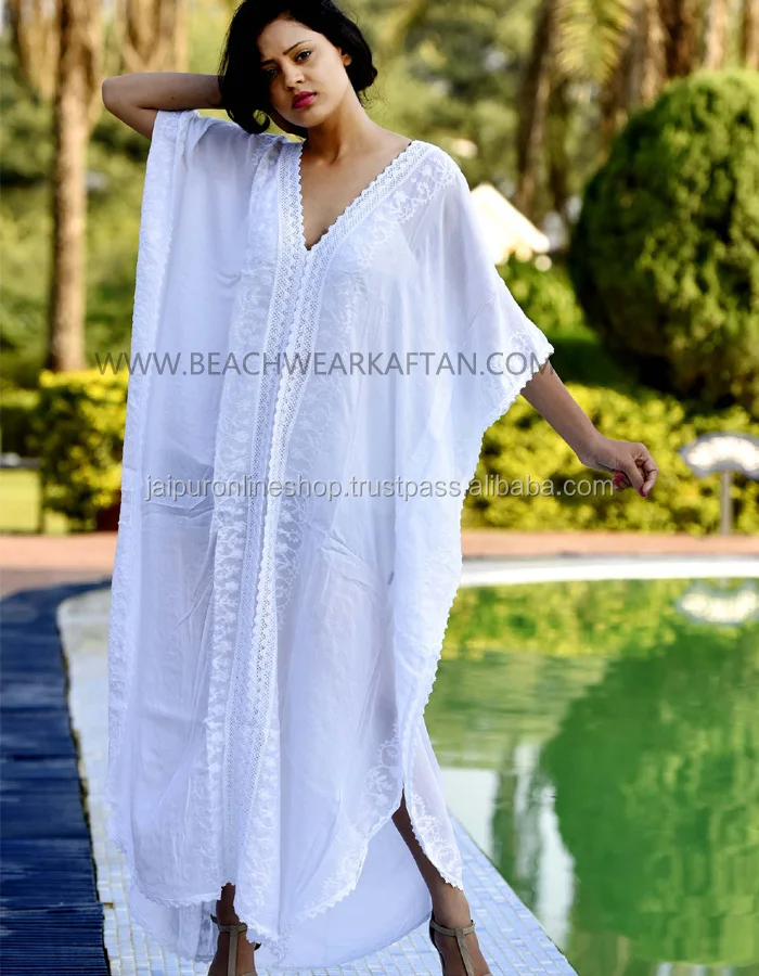 long white kaftan