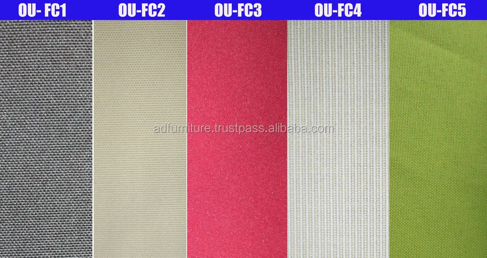 Outdoor fabric chart-polyester