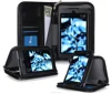 Executive Portfolio Leather Case with Detachable inner sleeve for handheld operation for Fire HD 6 (2014) roocase (Black)