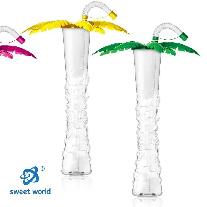
Palm cup Novelty slush cup 17 oz./500 ml yard cup - Palm Tree - PET 