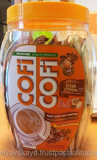 instant coffee 3 in 1 - coficofi irish cream