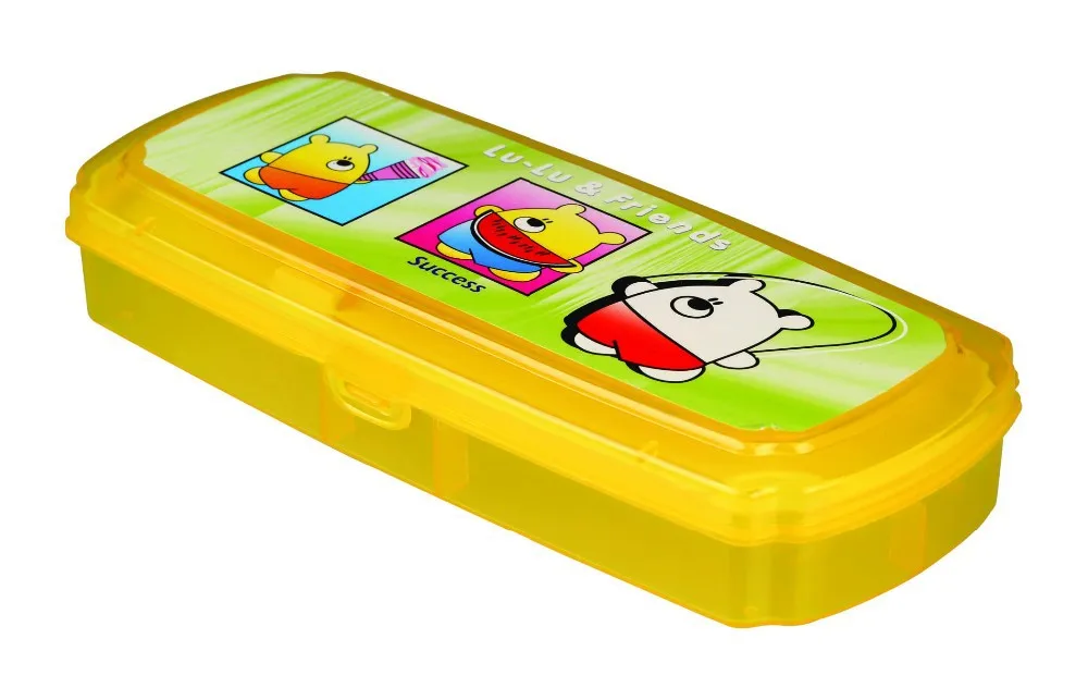 pencil box with compass