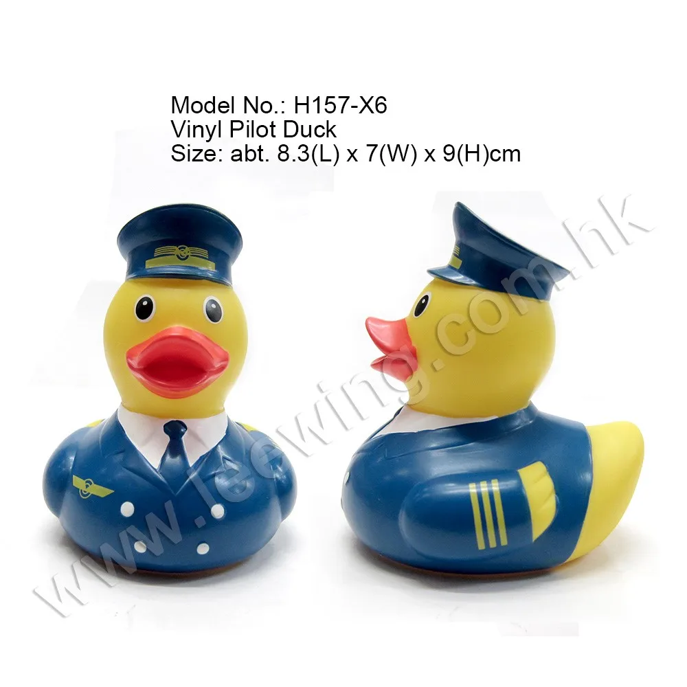 pilot rubber duck