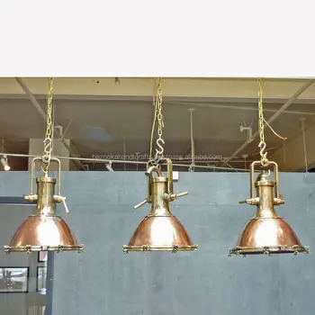 Vintage copper light
