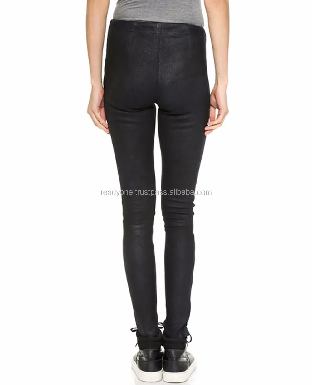 front leather pants