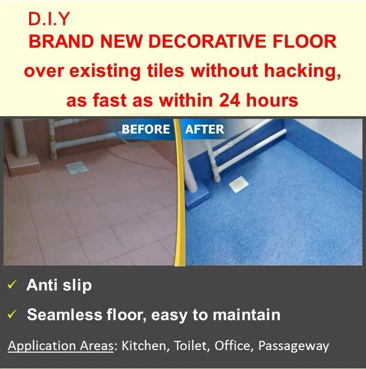 Anti Slip Hygienic Decorative Epoxy Flakes Floor Coating Buy Tiles