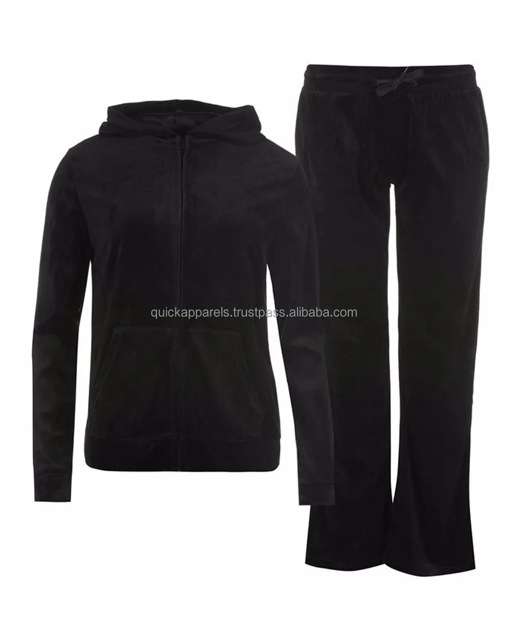 all black jogging suit womens