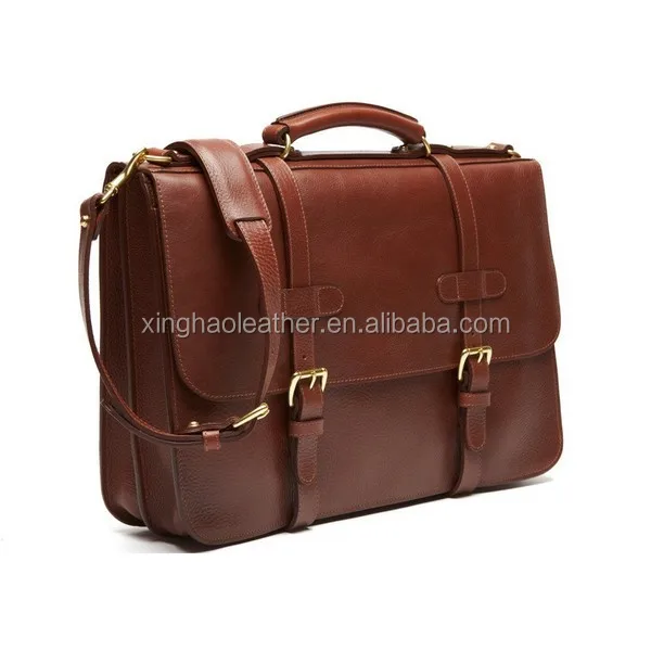 17 inch leather briefcase