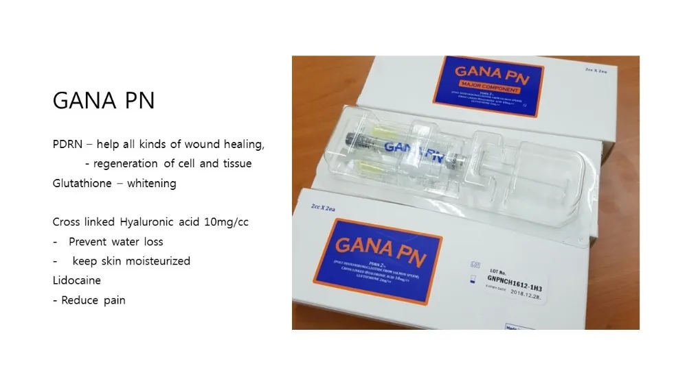 GANA PN - PDRN Fillers (2 x 2.5ml) • Medisilk