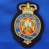 Royals and blues bullion wire blazer patches badges