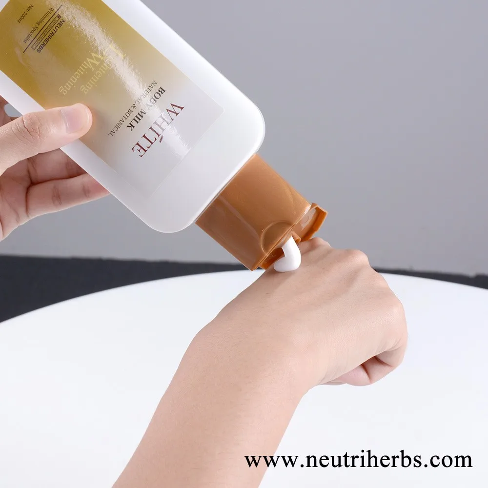 High Quality Kojic Acid Magic Milk Whitening Body Wash Lotion For Women Men Skin White