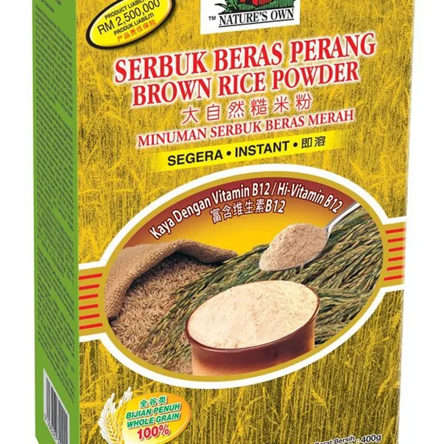 instant brown rice powder - 500g/box, sugar free health