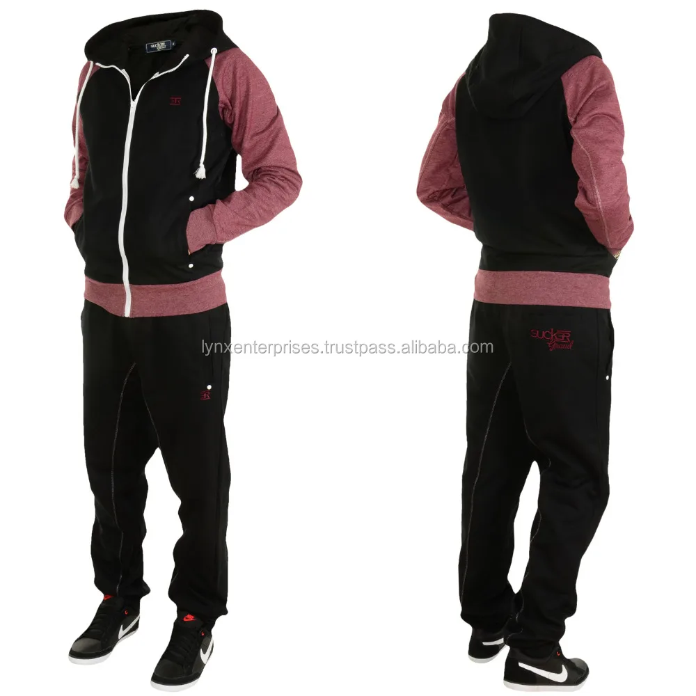 distressed jogging suit