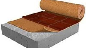 
Cork underlay in sheet or roll Sound Insulation Under Parquet 