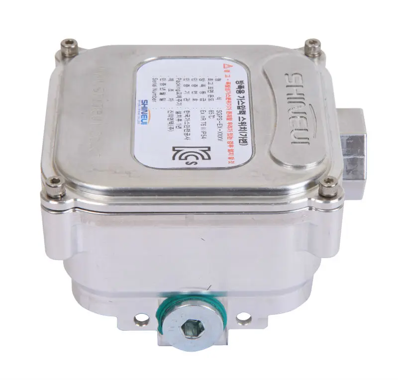 
Pressure Switch of Gas/Air - Explosion-Proof type for gas burner, gas train, gas furnace 