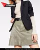 Women High Waist Leather Skirt Wholesale Split Pencil Skirts Slim Package Hip