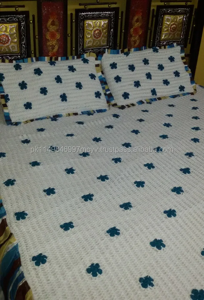 Crochet Bedspread Bedsheet Pure Wool And Handmade Buy Crochet