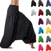 Indian Ali Baba Harem Gypsy Hippie Baggy Pants Women Trousers Boho Yoga Casual 6