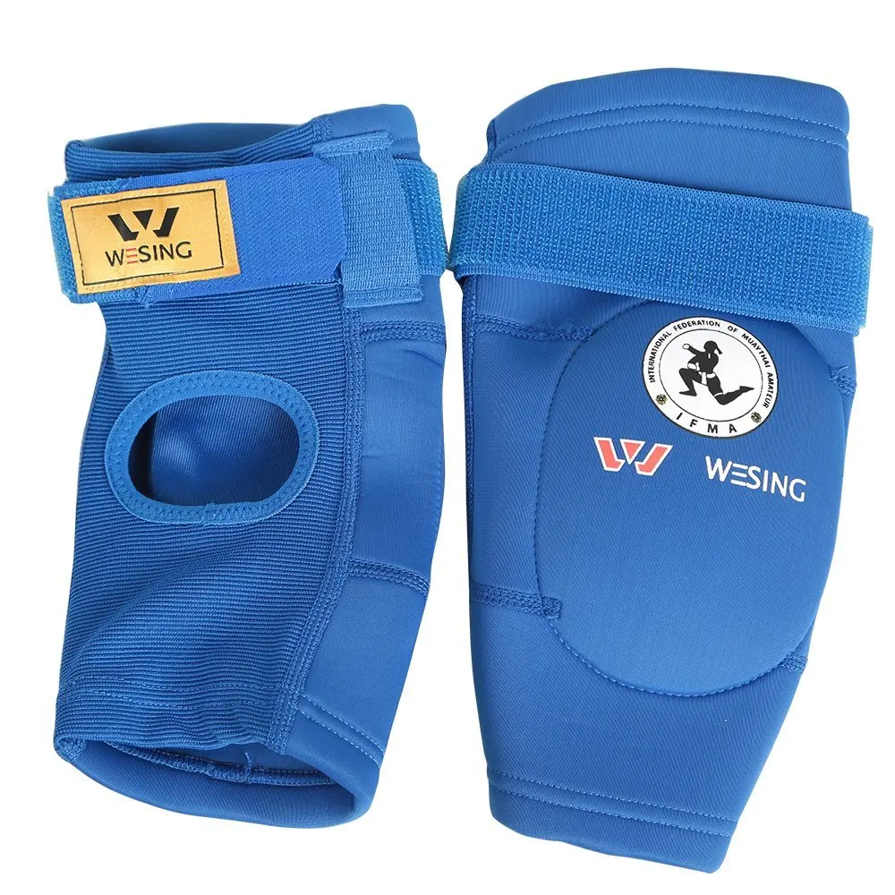 BOOM Multi Color Elbow Pads Protector Pair Kick Boxing MMA Martial arts Muay Thai Brace