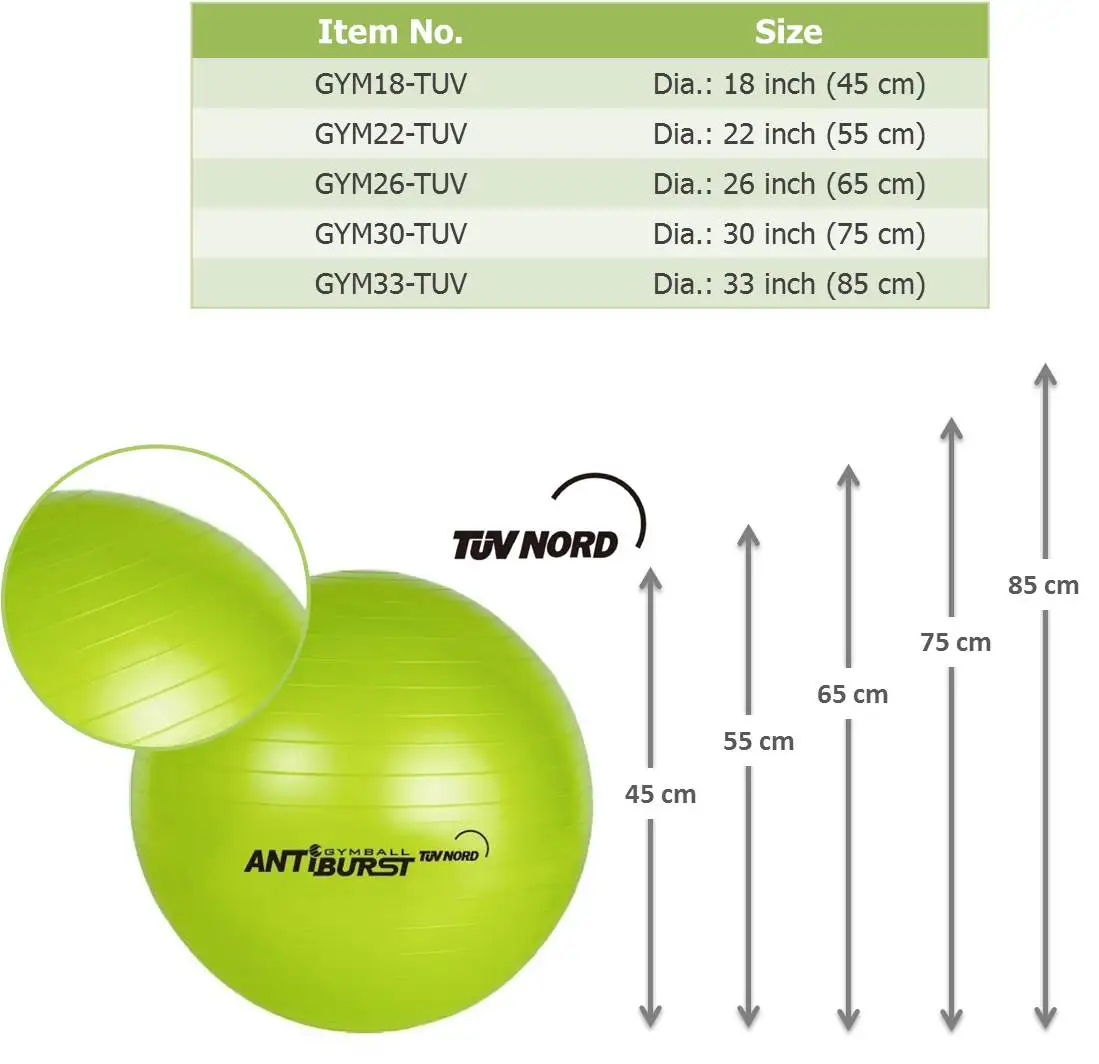 22 inch exercise ball