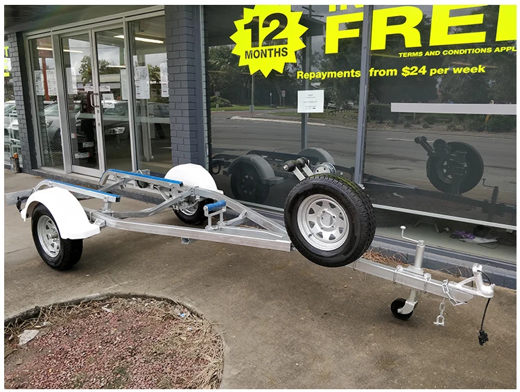 
ATM 750KG Galvanized Single Jet Ski Trailer 