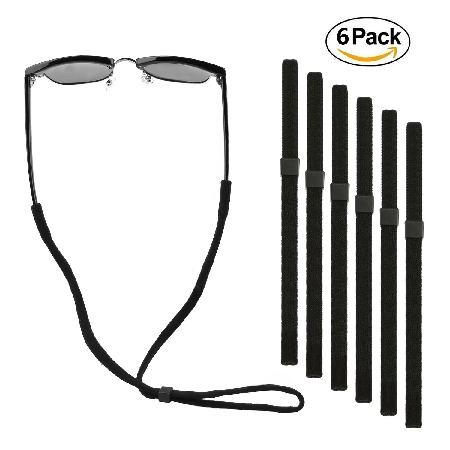 Siskiyou NCAA Wisconsin Badgers Neoprene Sunglass Strap