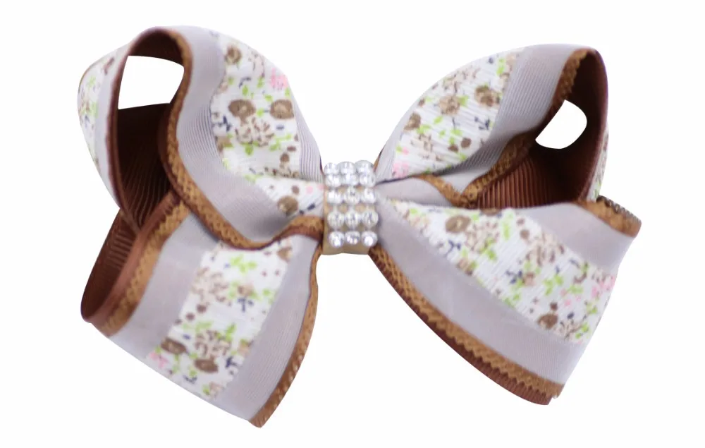 cheap ribbon bow handmade ribbon hairbows boutique hairbow for