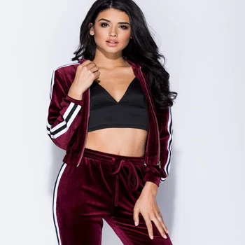 women's plus size velour jogging suits