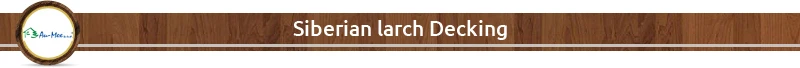 High Strength Siberian Wood Decking Available at Best Price