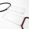 Yofeel TPU +PC shockproof ring necklace strap lanyard rope phone case for samsung s10,Ring phone case for samsung s10+