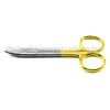 Sharp Curved Dissecting Scissor Wire cutting crown scissors