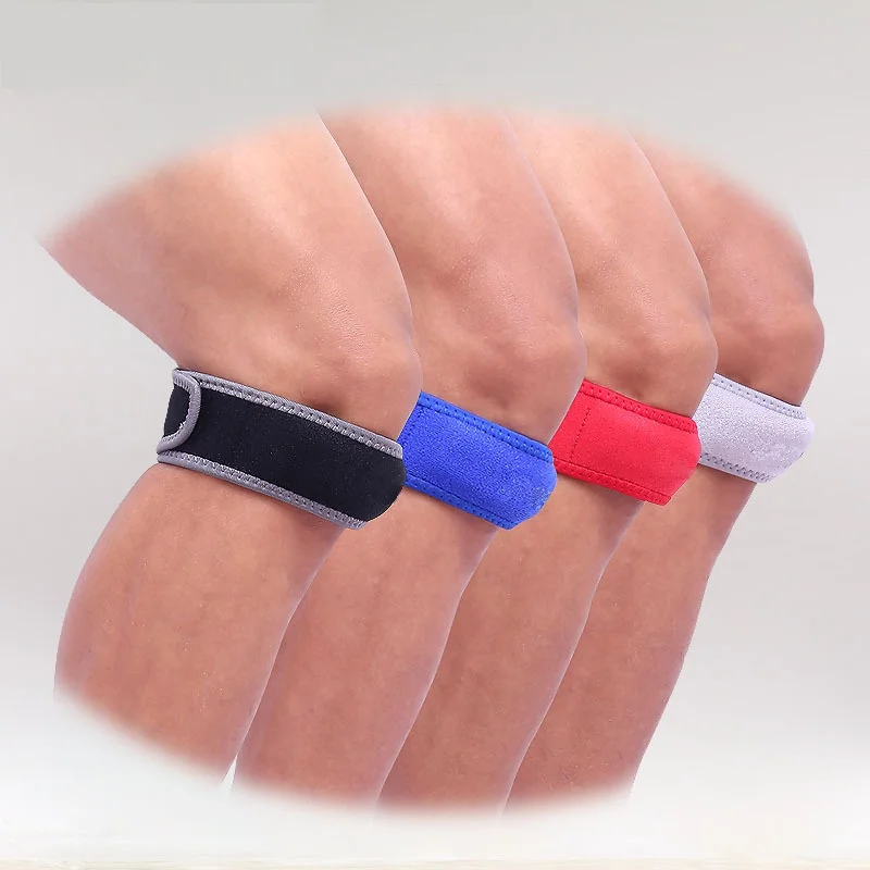 

Hot Selling Adjustable Neoprene Knee Belt Patellar Retinaculum, Black;blue;red;grey