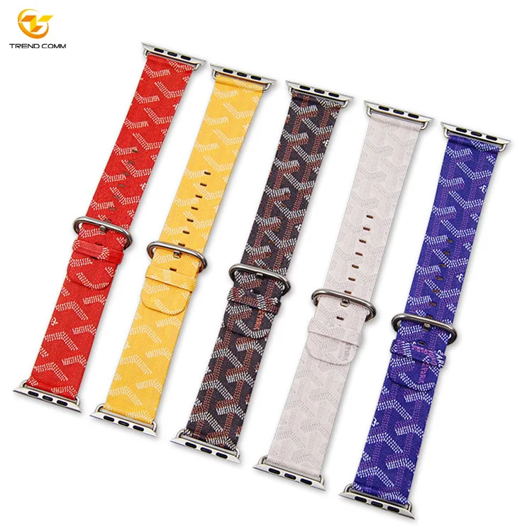 

For Apple Watch Band Charming Ladies Leather Luxury Genuine With Metal Clasps