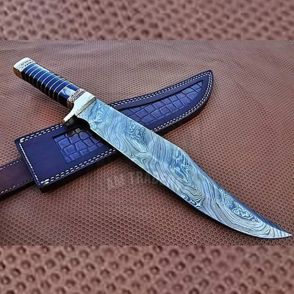 
DT 18 SK445 Damascus Steel Knife 