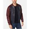 Men Fashion Leather Jacket Dual Color New Article