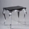 Furniture - Wooden Silver Console Table Furniture Classic Style