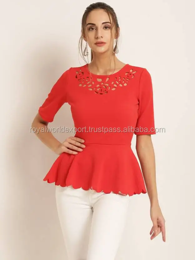 red frock for ladies