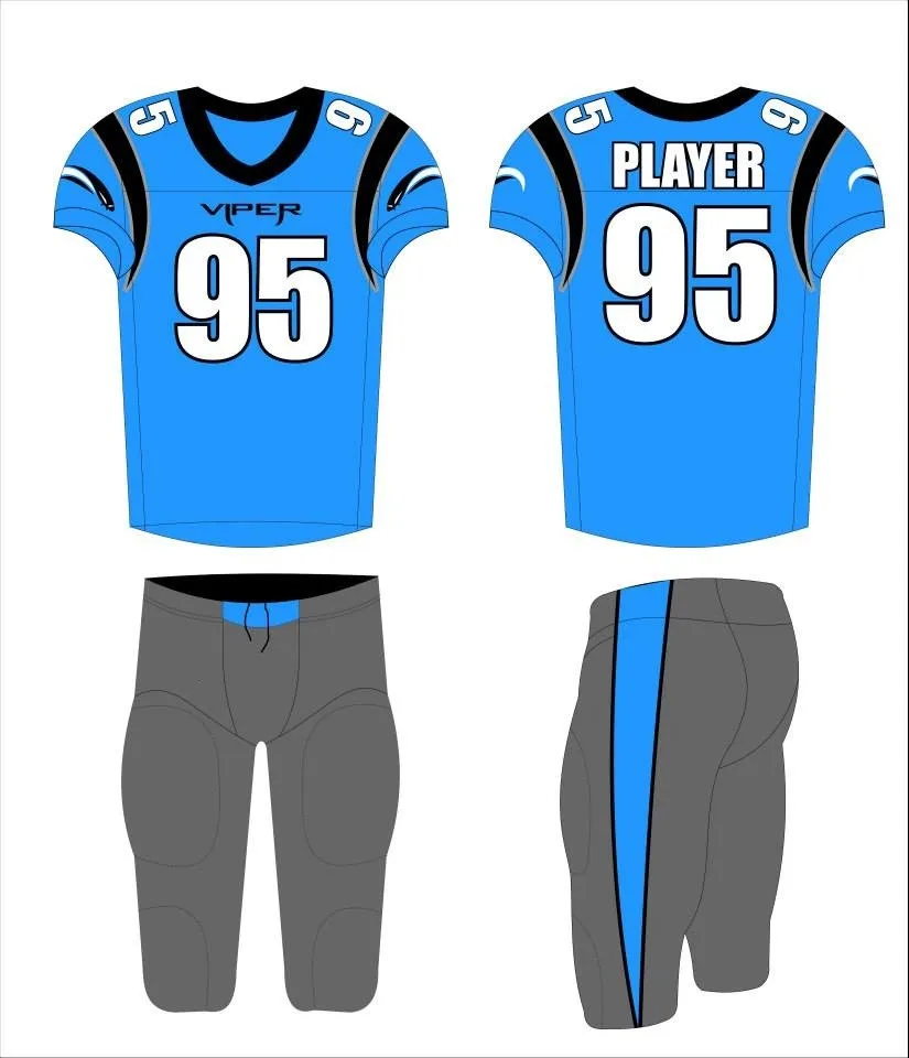 Multi Color Wholesale Youth American Flag Football Uniforms/ Jersey