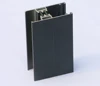 Aluminum extruded profile for crushing bridge windows