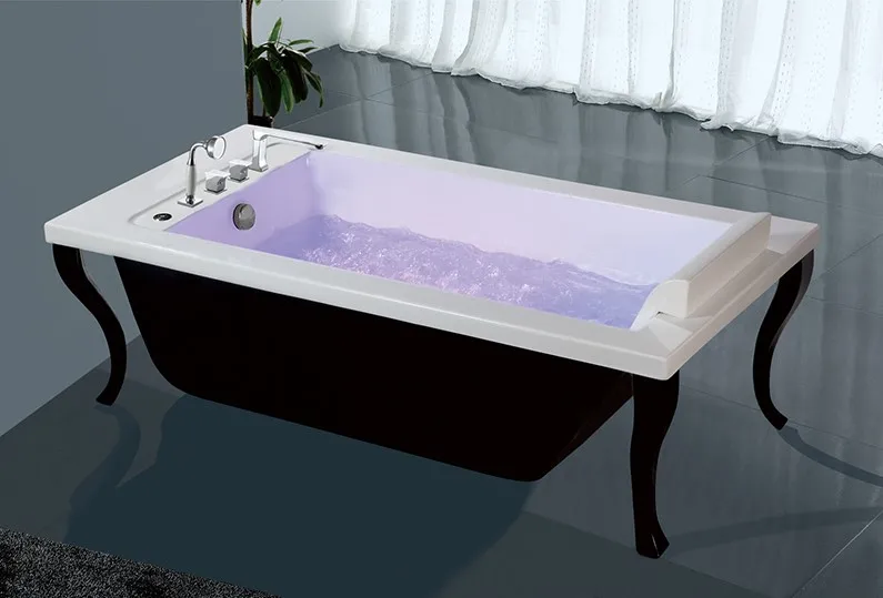 Guyana Artist 72 Inch Black Square Freestand Bathtub With Leg Buy