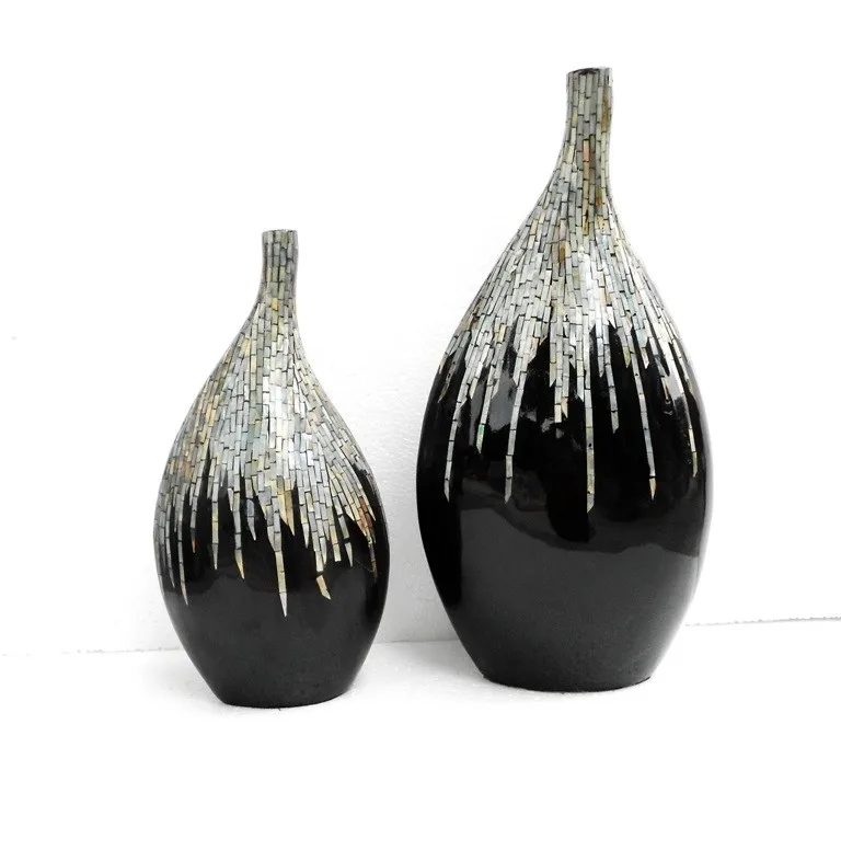 low price wooden vase for home decor cheap wholesale uk