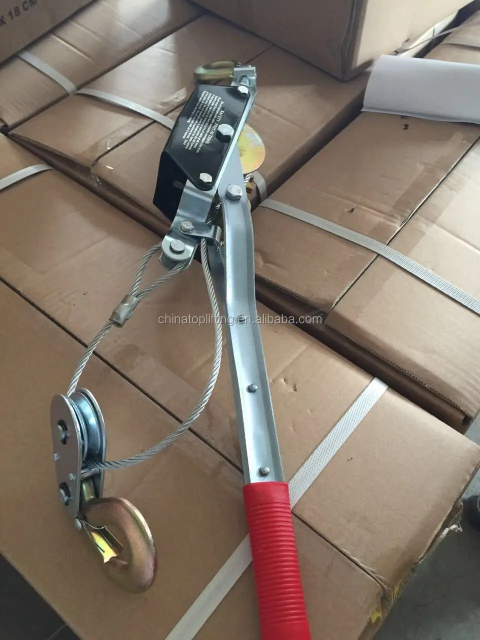 Single Type Ratchet Gear Hand Winch Cable Puller Buy Cable Puller