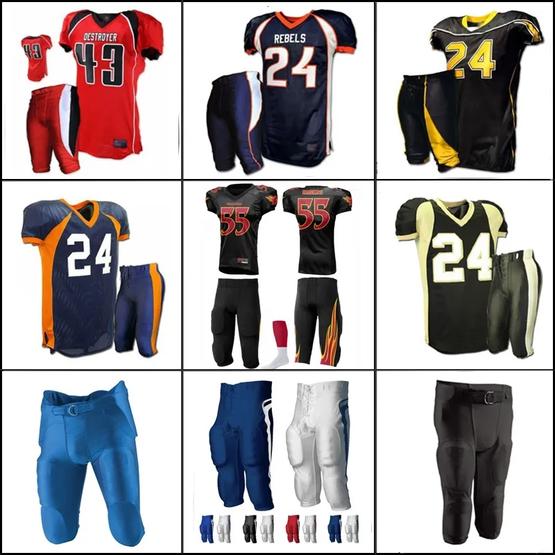 Sublimated American Football Wear Gear Jersey Buy American Football