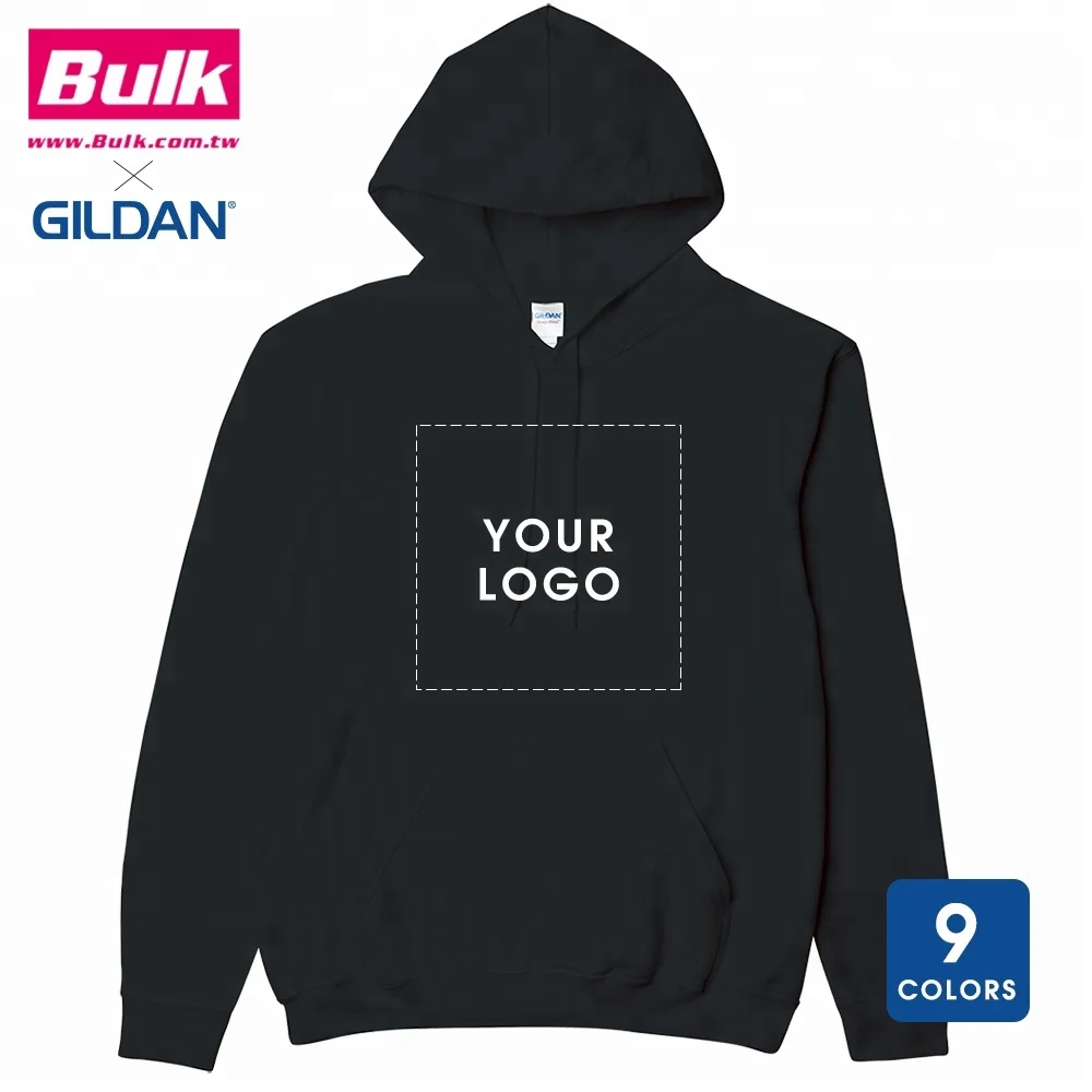 

Pullover Gym Black Hoodie Sweatshirt 100% Cotton