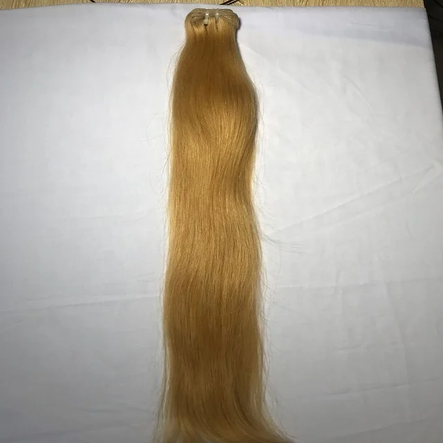 weft blonde straight
