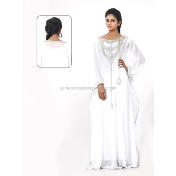 long sleeve caftan maxi dress