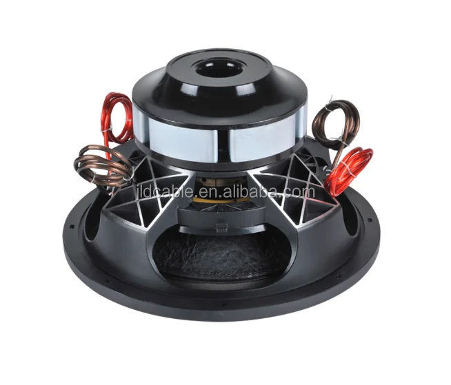High Quality Subwoofer With 6pcs Neo Motor Dc 12volt 2500w 12inch