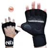 High quality best fitness Ventilated Weight Lifting Gloves with Built-In Wrist Wraps, Full Palm Protection & Extra Grip