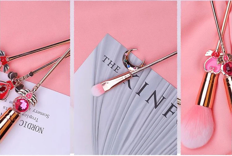 cute makeup brush set